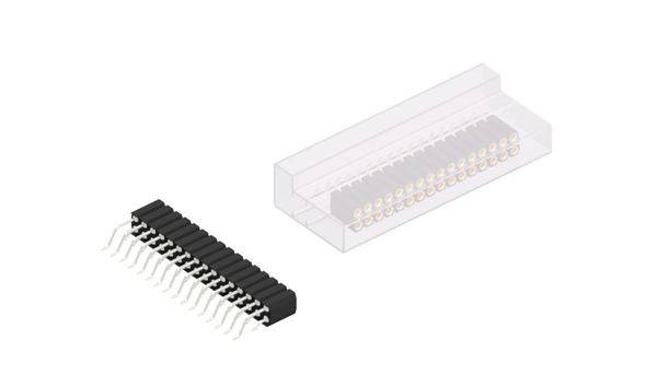 Fischer Elektronik Buchsenleiste (Präzision) Anzahl Reihen: 2 BL20SMD32SM 10St.