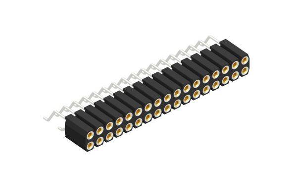 Fischer Elektronik Buchsenleiste (Präzision) Anzahl Reihen: 2 10026421 10St.