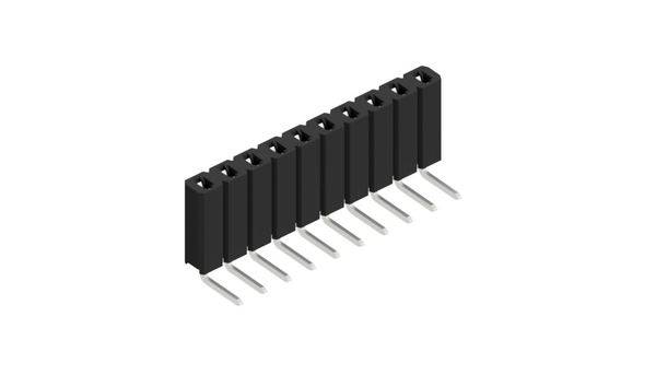 Fischer Elektronik Buchsenleiste (Standard) Anzahl Reihen: 1 10026523 10St.