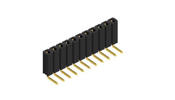 Fischer Elektronik Buchsenleiste (Standard) Anzahl Reihen: 1 10026524 10St.