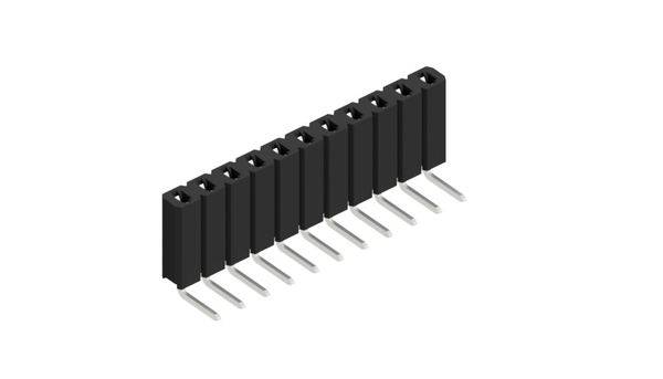 Fischer Elektronik Buchsenleiste (Standard) Anzahl Reihen: 1 10026525 10St.