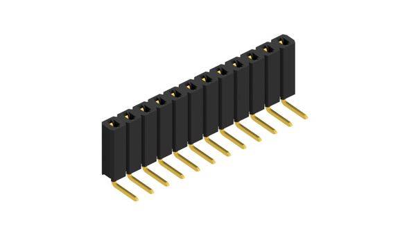 Fischer Elektronik Buchsenleiste (Standard) Anzahl Reihen: 1 10026526 10St.