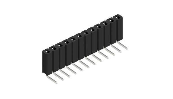 Fischer Elektronik Buchsenleiste (Standard) Anzahl Reihen: 1 10026527 10St.