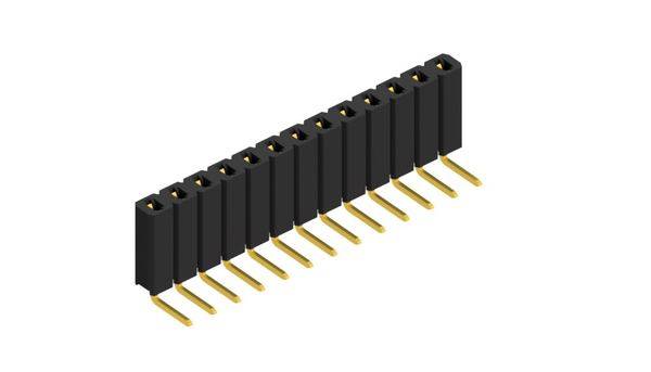 Fischer Elektronik Buchsenleiste (Standard) Anzahl Reihen: 1 10026528 10St.