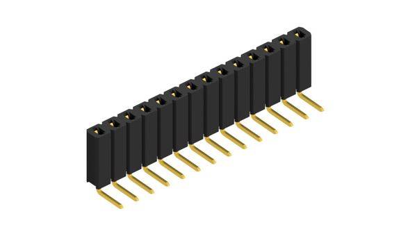 Fischer Elektronik Buchsenleiste (Standard) Anzahl Reihen: 1 10026530 10St.