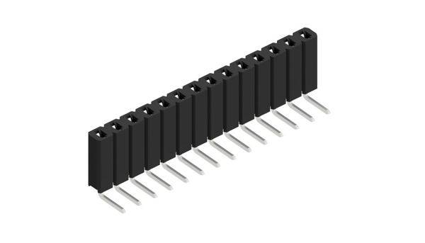 Fischer Elektronik Buchsenleiste (Standard) Anzahl Reihen: 1 10026531 10St.