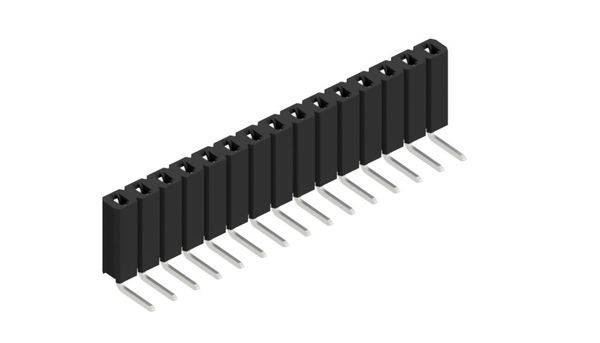 Fischer Elektronik Buchsenleiste (Standard) Anzahl Reihen: 1 10026533 10St.