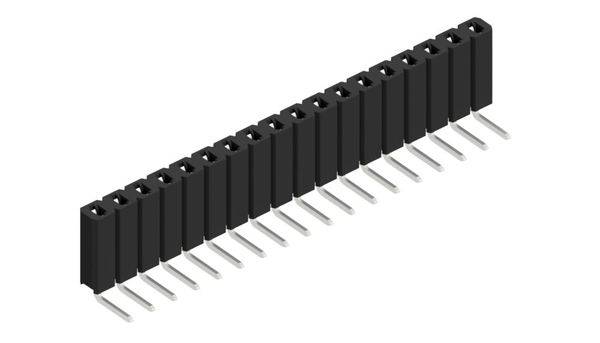 Fischer Elektronik Buchsenleiste (Standard) Anzahl Reihen: 1 10026539 10St.