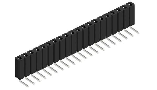 Fischer Elektronik Buchsenleiste (Standard) Anzahl Reihen: 1 10026542 10St.