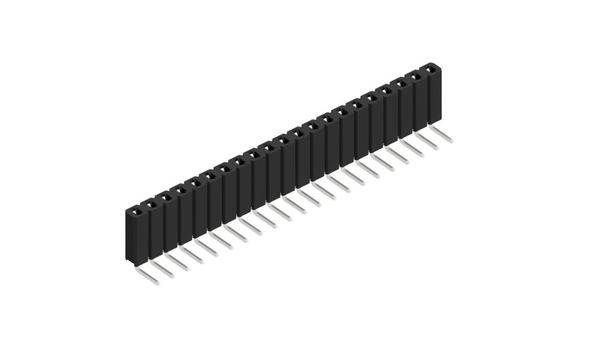 Fischer Elektronik Buchsenleiste (Standard) Anzahl Reihen: 1 10026544 10St.