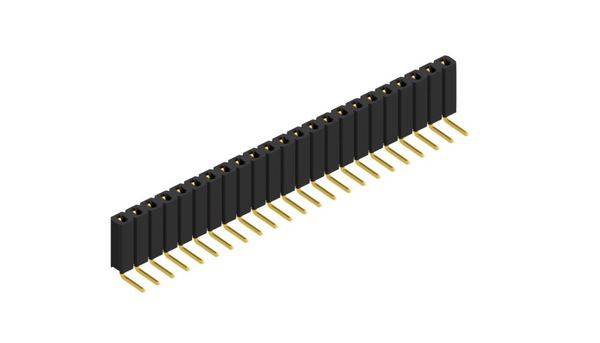 Fischer Elektronik Buchsenleiste (Standard) Anzahl Reihen: 1 10026546 10St.