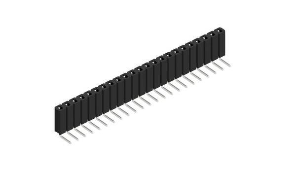 Fischer Elektronik Buchsenleiste (Standard) Anzahl Reihen: 1 10026547 10St.