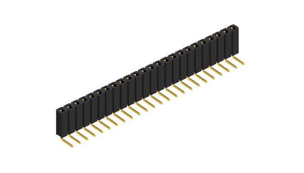Fischer Elektronik Buchsenleiste (Standard) Anzahl Reihen: 1 10026548 10St.