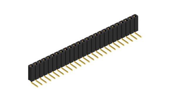 Fischer Elektronik Buchsenleiste (Standard) Anzahl Reihen: 1 10026550 10St.