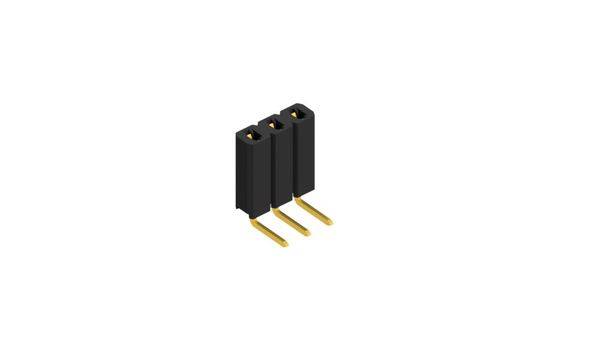 Fischer Elektronik Buchsenleiste (Standard) Anzahl Reihen: 1 10026507 10St.