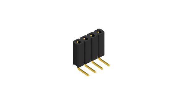 Fischer Elektronik Buchsenleiste (Standard) Anzahl Reihen: 1 10026509 10St.