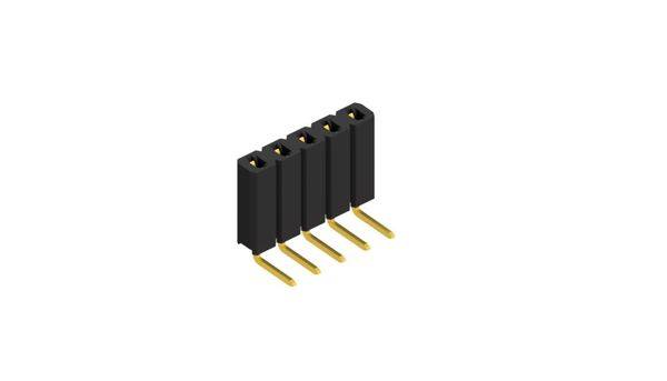 Fischer Elektronik Buchsenleiste (Standard) Anzahl Reihen: 1 10026511 10St.