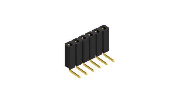Fischer Elektronik Buchsenleiste (Standard) Anzahl Reihen: 1 10026514 10St.