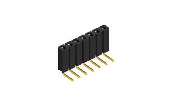 Fischer Elektronik Buchsenleiste (Standard) Anzahl Reihen: 1 10026516 10St.