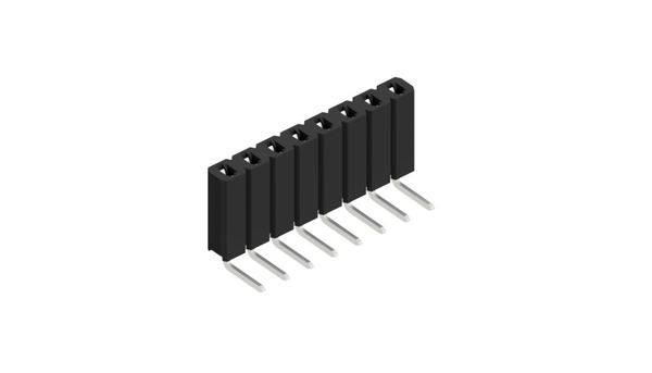Fischer Elektronik Buchsenleiste (Standard) Anzahl Reihen: 1 10026519 10St.