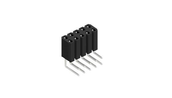 Fischer Elektronik Buchsenleiste (Standard) Anzahl Reihen: 2 10026577 10St.