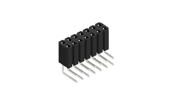 Fischer Elektronik Buchsenleiste (Standard) Anzahl Reihen: 2 10026581 10St.