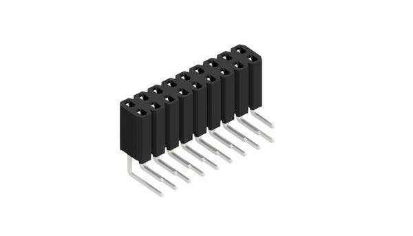 Fischer Elektronik Buchsenleiste (Standard) Anzahl Reihen: 2 10026585 10St.