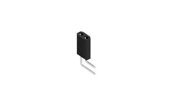 Fischer Elektronik Buchsenleiste (Standard) Anzahl Reihen: 2 10026568 10St.