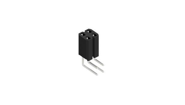 Fischer Elektronik Buchsenleiste (Standard) Anzahl Reihen: 2 10026570 10St.