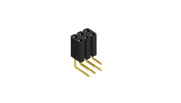Fischer Elektronik Buchsenleiste (Standard) Anzahl Reihen: 2 10026572 10St.