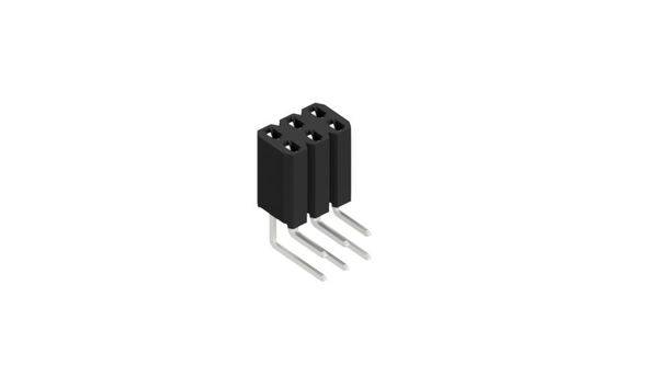 Fischer Elektronik Buchsenleiste (Standard) Anzahl Reihen: 2 10026573 10St.