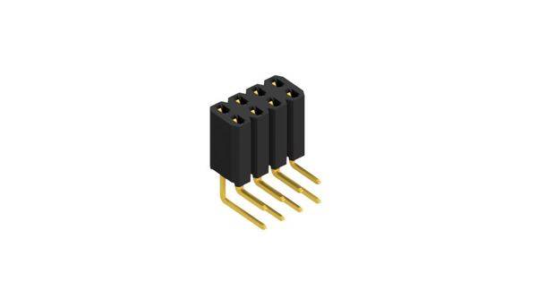 Fischer Elektronik Buchsenleiste (Standard) Anzahl Reihen: 2 10026574 10St.
