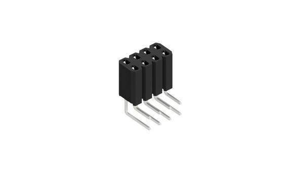 Fischer Elektronik Buchsenleiste (Standard) Anzahl Reihen: 2 10026575 10St.