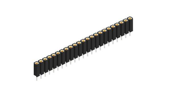 Fischer Elektronik Buchsenleiste (Präzision) Anzahl Reihen: 1 10026708 10St.