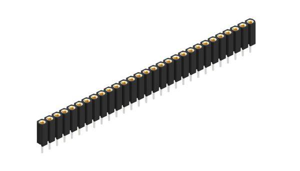 Fischer Elektronik Buchsenleiste (Präzision) Anzahl Reihen: 1 10026714 10St.