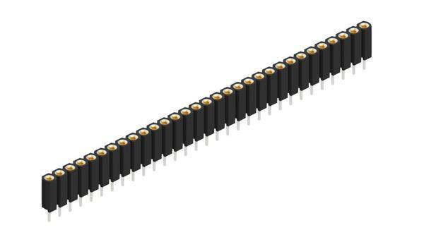 Fischer Elektronik Buchsenleiste (Präzision) Anzahl Reihen: 1 10026716 10St.