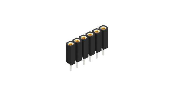 Fischer Elektronik Buchsenleiste (Präzision) Anzahl Reihen: 1 10026691 10St.