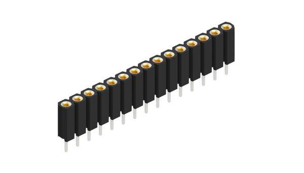 Fischer Elektronik Buchsenleiste (Präzision) Anzahl Reihen: 1 10026661 10St.