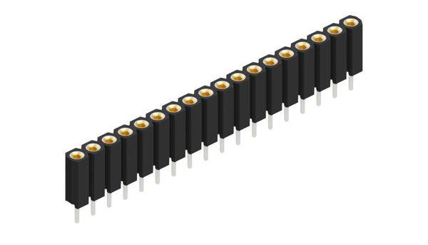 Fischer Elektronik Buchsenleiste (Präzision) Anzahl Reihen: 1 10026666 10St.