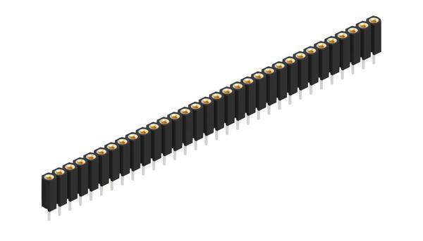 Fischer Elektronik Buchsenleiste (Präzision) Anzahl Reihen: 1 10026681 10St.