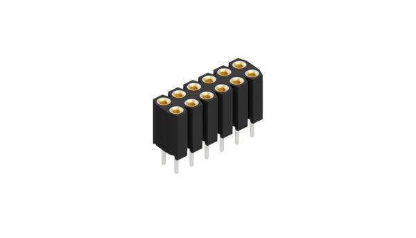 Fischer Elektronik Buchsenleiste (Präzision) Anzahl Reihen: 2 10026769 10St.