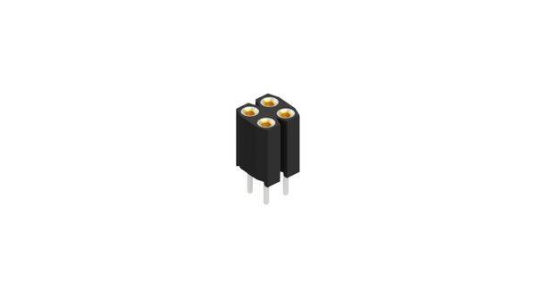 Fischer Elektronik Buchsenleiste (Präzision) Anzahl Reihen: 2 10026765 10St.