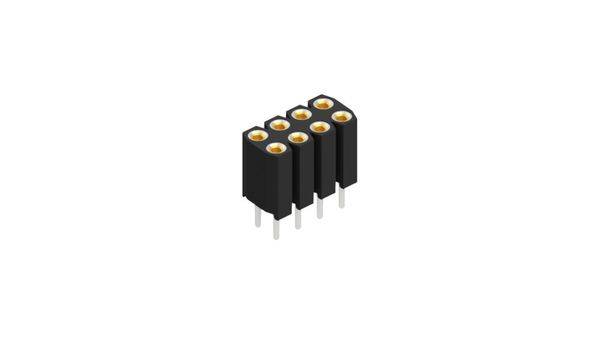 Fischer Elektronik Buchsenleiste (Präzision) Anzahl Reihen: 2 10026767 10St.