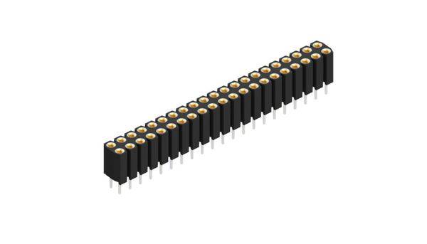 Fischer Elektronik Buchsenleiste (Präzision) Anzahl Reihen: 2 10026747 10St.