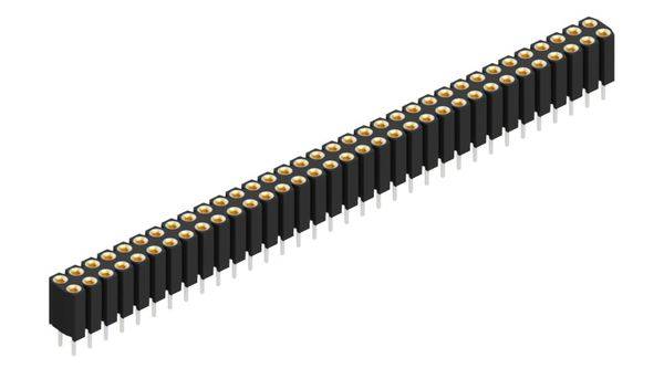 Fischer Elektronik Buchsenleiste (Präzision) Anzahl Reihen: 2 10026760 10St.