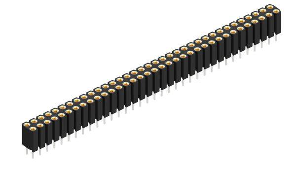 Fischer Elektronik Buchsenleiste (Präzision) Anzahl Reihen: 2 10026761 10St.
