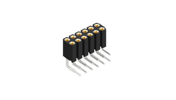 Fischer Elektronik Buchsenleiste (Präzision) Anzahl Reihen: 2 10026842 10St.