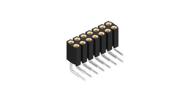 Fischer Elektronik Buchsenleiste (Präzision) Anzahl Reihen: 2 10026843 10St.