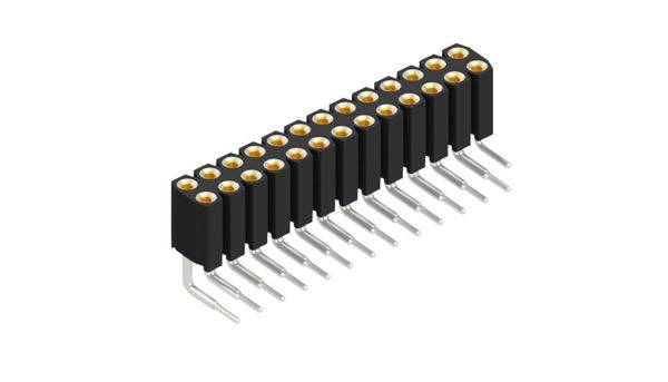 Fischer Elektronik Buchsenleiste (Präzision) Anzahl Reihen: 2 10026850 10St.