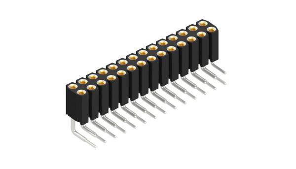 Fischer Elektronik Buchsenleiste (Präzision) Anzahl Reihen: 2 10026851 10St.